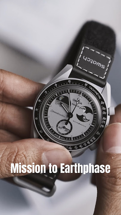 Unboxing the NEW Moonswatch Mission to Earthphase！ #watch