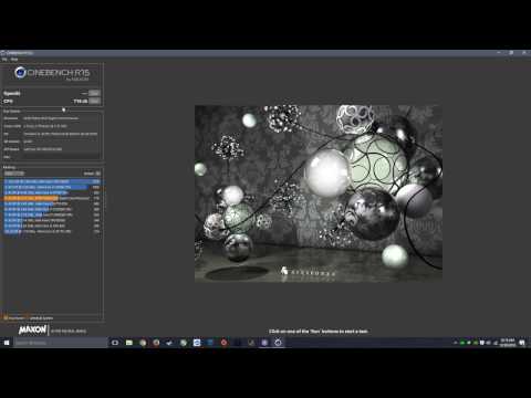AMD FX 8320 4.7 GHz Cinebench R15 Test