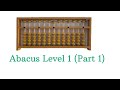 Abacus Level 1 (Part 1) | Learn How to draw and identify the value of beads on abacus tool