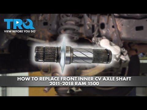 How to Replace Front Inner Axle Shaft 2011-2018 Dodge Ram 1500