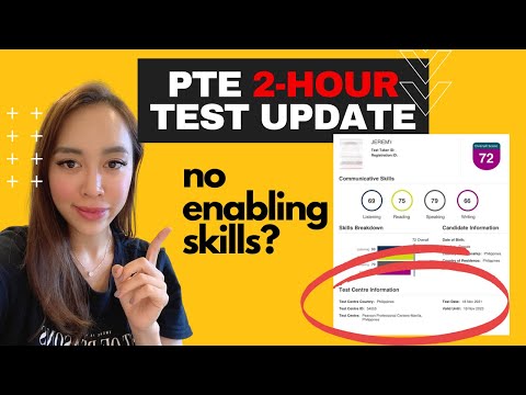 2-hour PTE exam updates from students (score report analysis)