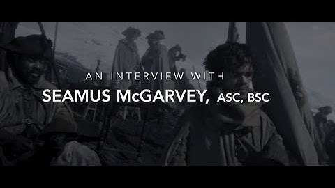 Seamus McGarvey, ASC, BSC | Leaving Your Stamp with Tiffen Filters | Black Glimmerglass Filter