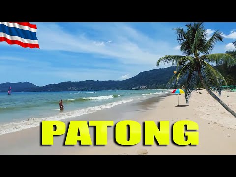 видео: Таиланд. Пхукет, пляж Патонг. Дорога с пляжа до отеля The Natural Resort 3*