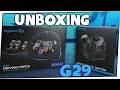 Unboxing  test  logitech g29  shifter  fr