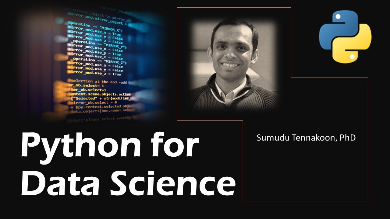 PYDS-01-00 Getting Started with Python Programming for Data Science ...