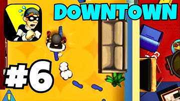 Robbery Bob : (Ch.2 : Downtown) - Levels 11 - 15 | Gameplay Walkthrough | [iOS , Android]