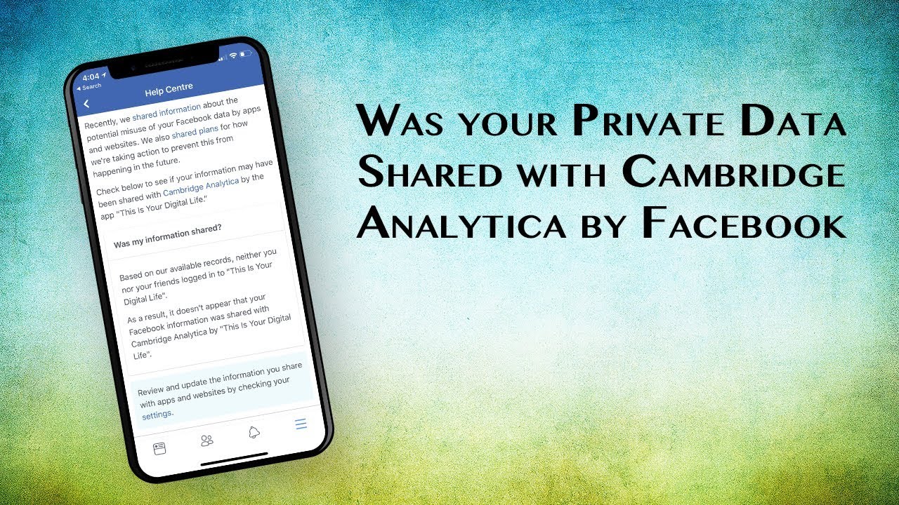 How to Check If Your Private Facebook Data Was Shared With Cambridge ...