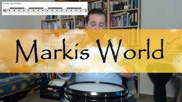 The Flam Triple Paradiddle Drum Rudiment - D Mark Agostinelli  | Markis World - The Drum Teacher Guy