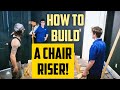 DIY Home Theater Riser Platform! How to build a media room platform!