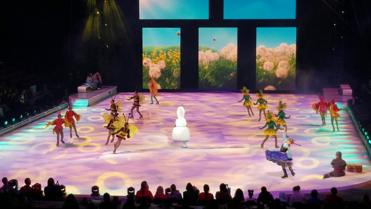 Summer Frozen Disney on ice pnc arena YouTube