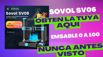 como armar una #impresora $3d #SOVOL SV06 desde 0 a 100 obtén la tuya ahora