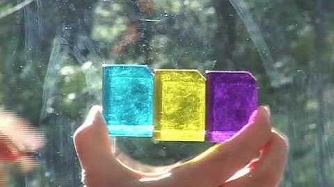 Color Subtraction with Plastic Filters