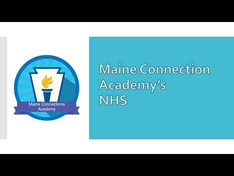 NHS Maine Connections Academy Better World Video