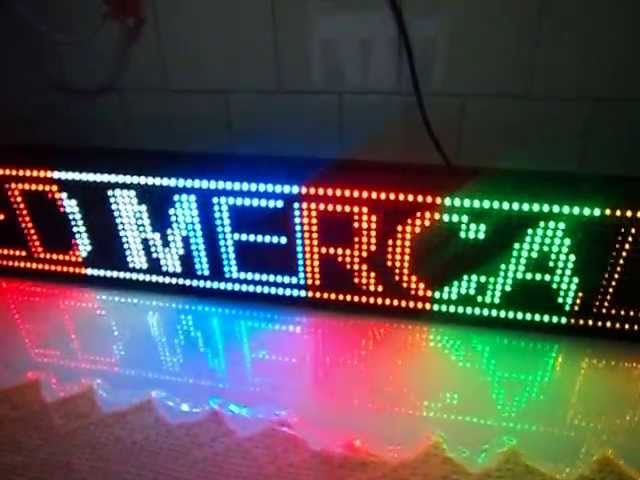 Painel luminoso em LED RGB Roblox jogo - Painel de Led vazado