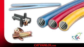 [CATVANLOI.COM] Hướng dẫn cách cắt Ống ruột gà lõi thép mạ kẽm, bọc nhựa PVC, bọc Inox 304