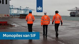 Minister Jetten op bezoek bij SIF Offshore Foundations