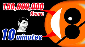 Worms Zone.io : How to get 15 million score in 10 minutes, Very easy