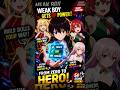 Hidden Power 😳 Weak Boy Becomes OP! #anime #shorts