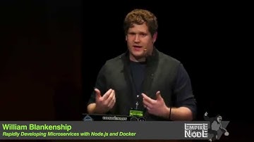 7. Rapidly Developing Microservices with Node js and Docker - William Blankenship
