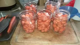 INSTANT POT!   CANNING CARROTS!