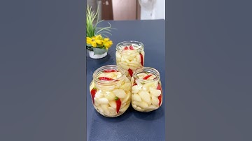 Cách làm tỏi ngâm chua ngọt tại nhà