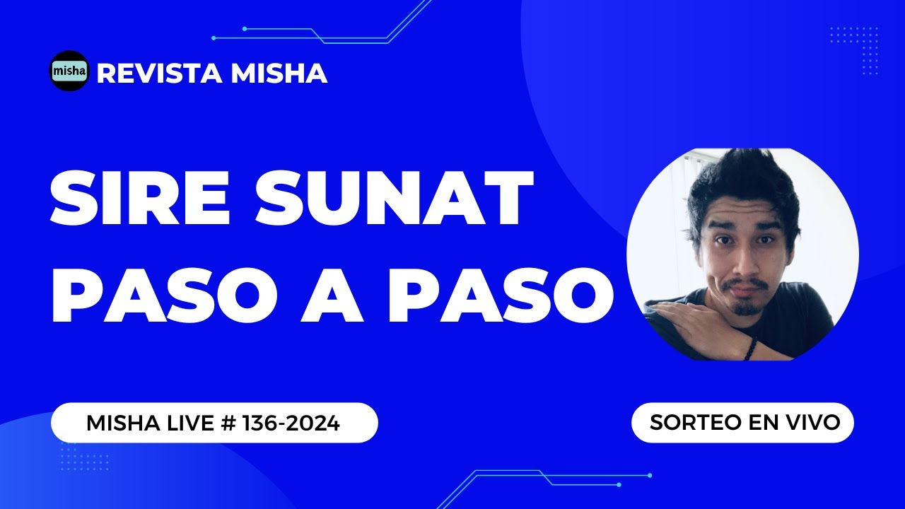 SIRE SUNAT PASO A PASO - TUTORIALES SUNAT - YouTube