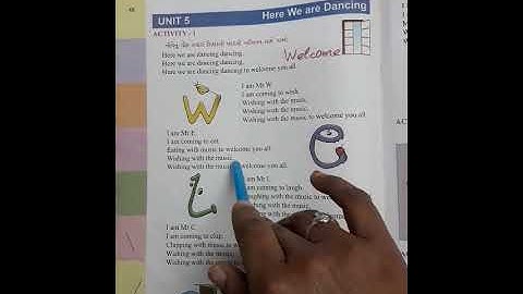 std 4 Unit 5 Here We are Dancing part 2 English sem 2