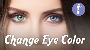 Photoshop CS6 Tutorials for Beginners | How to Change Eye Color