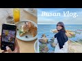 부산여행 vlog | 나홀로 떠났다가 친구랑 잔뜩 놀고 왔다🍀🚅 | 영도 흰여울문화마을. 손목서가 | 보수동책방골목 | 전포 구프 카페 | 서면 맛집. 소인수분해. 고요