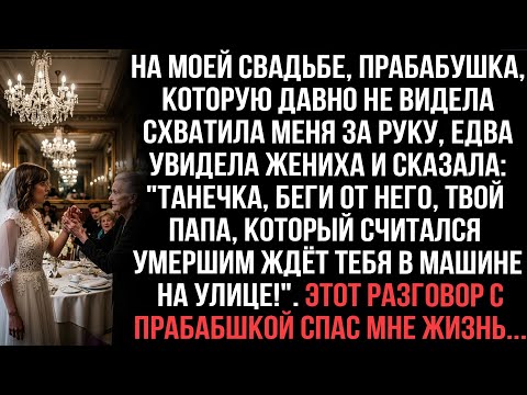 Прабабушка на свадьбе: «Танечка, беги! Папа жив, ждёт снаружи!» Её слова спасли меня...