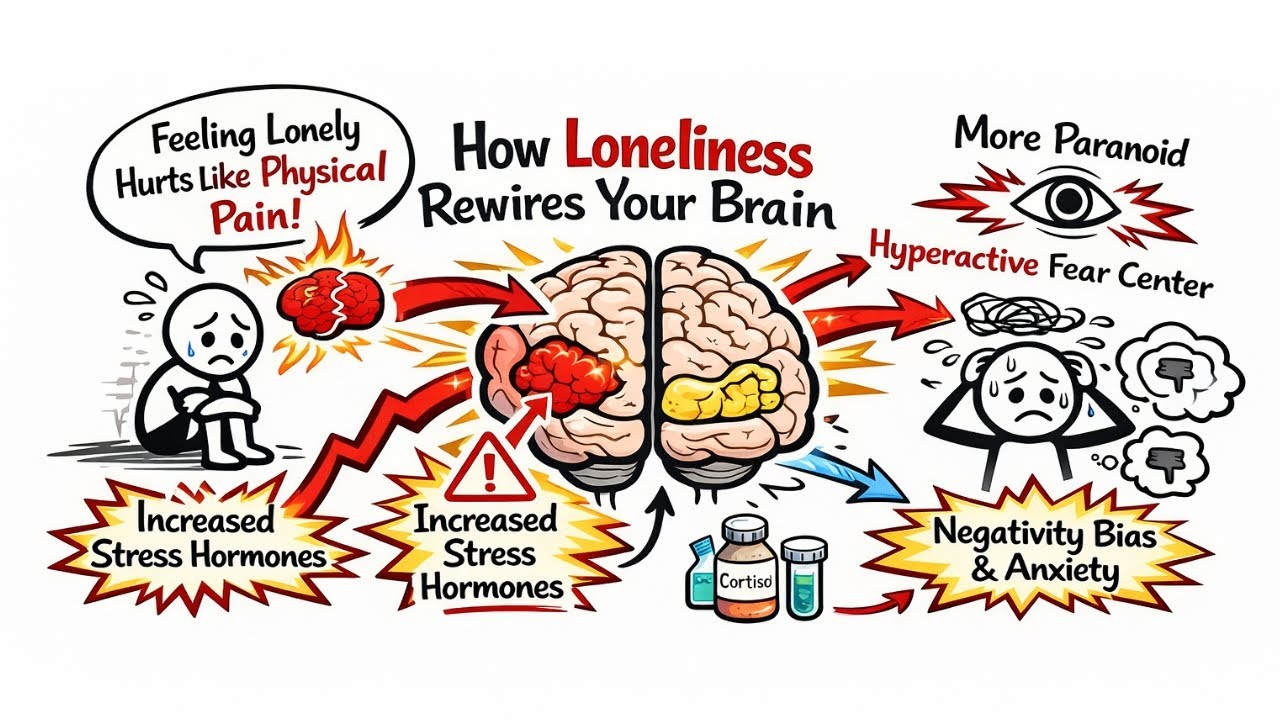 Psychology of People: How Loneliness Physically Rewires Your Brain