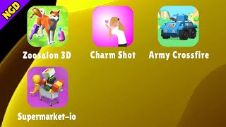 Zoosalon 3D, Charm Shot, Army Crossfire, Supermarket-io | New Games Daily screenshot 1