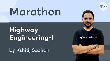 L1 | Highway Engineering-I | Marathon | Kshitij Sachan