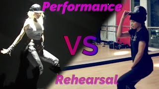 Ciara - Rehearsal VS Performance | Michael Jackson Tribute [HD] 2012