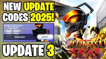 *NEW* ALL WORKING UPDATE 3 CODES FOR JUJUTSU SEAS 2025! ROBLOX JUJUTSU SEAS CODES