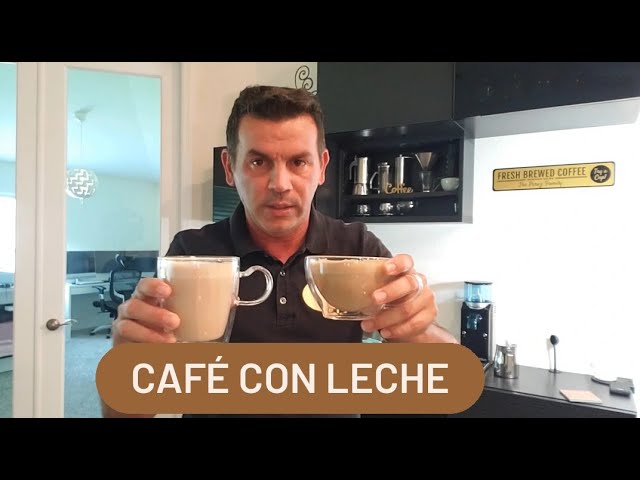 Café con leche, cómo hacerlo para que quede riquísimo ✓