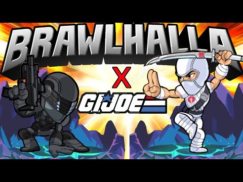 Brawlhalla x GI JOE EPIC Crossover Event!! All SKINS + Gameplay