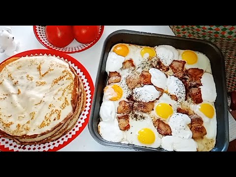 МОЧАНКА БЕЛОРУССКАЯ. Необычная подача блинов! ЭТО ОЧЕНЬ ВКУСНО!