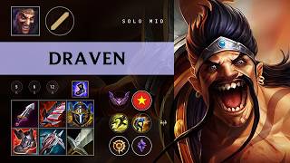 Draven Mid vs Katarina - VN Master Patch 26.08