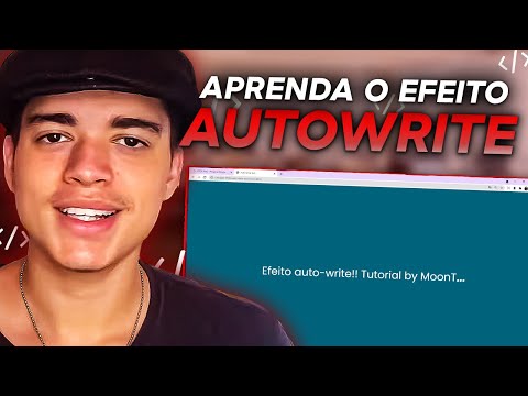 AutoWrite Text com JavaScript (Passo a Passo)