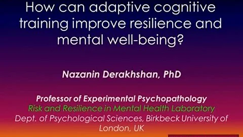 [Science Week 2016] How can adaptive cognitive training improve resilience and mental well-being?