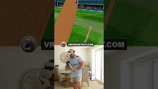 David Gower pays no respect to his first delivery in VR cricket. #cricket #davidgower #ibcricket