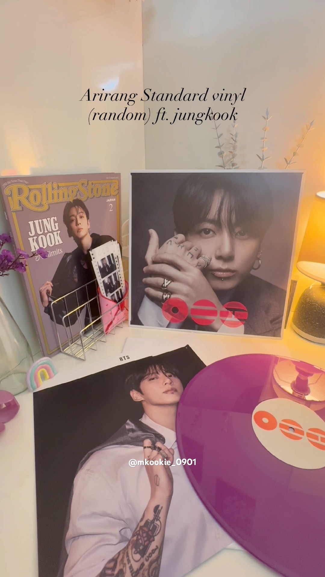 Arirang Standard vinyl (random) ft. Jungkook 💜 - YouTube