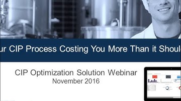 SafetyChain Webinar: Is Your CIP Process Costing You More Than it Should?