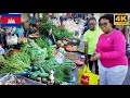 Popular Walking Tour in Cambodian Street Food 2025 - Exploring @ Chba Ampov Traditoinal Market