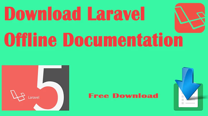 How to download Laravel 5.4 Offline Documentation as HTML