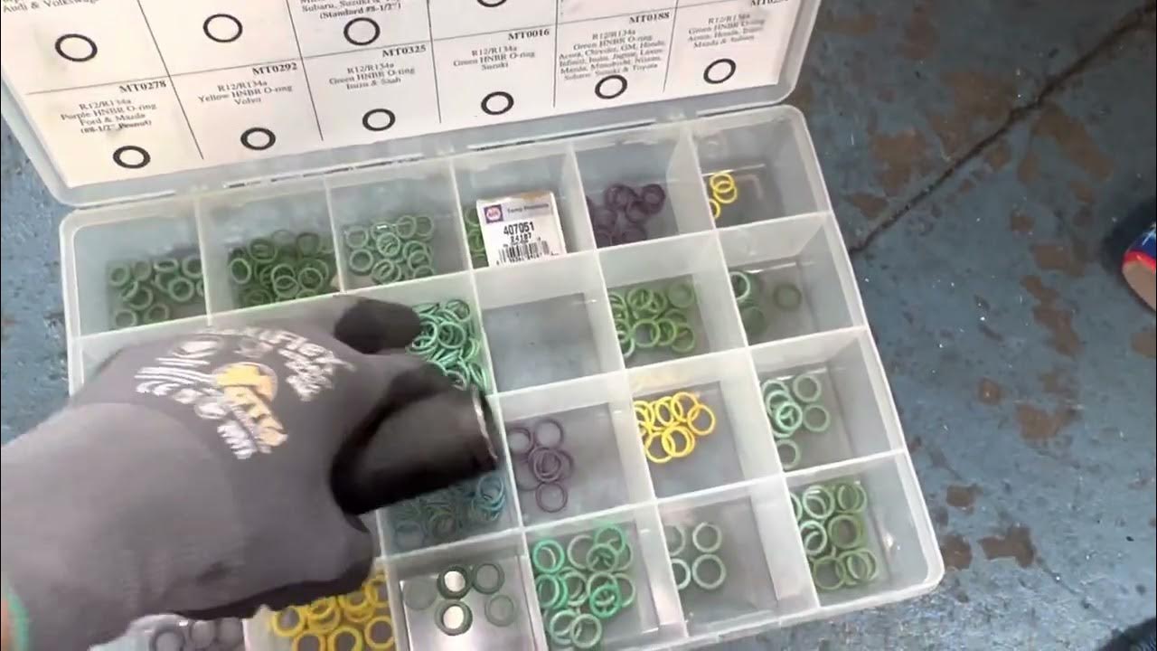 AC ORING IS NOT THE ONLY PROBLEM, this turns into a lot of work YouTube