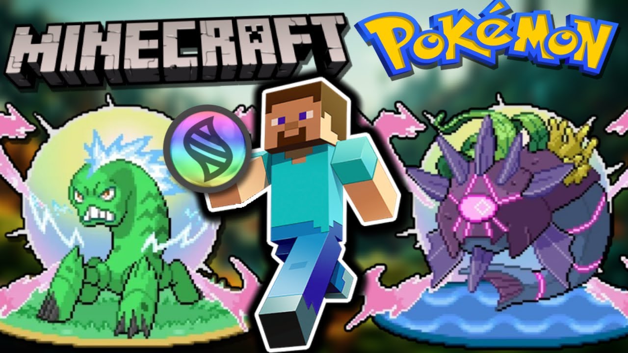 New MINECRAFT Pokemon Region - Extra Forms And Shiny Pokemon