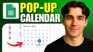 How To Add A Pop-Up Calendar Date Picker In Google Sheets (Tutorial 2026)
