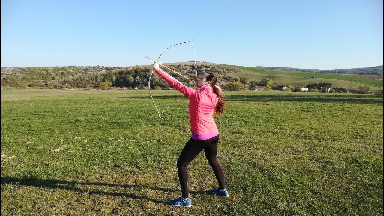 Flight shooting with self bow - spring 2019